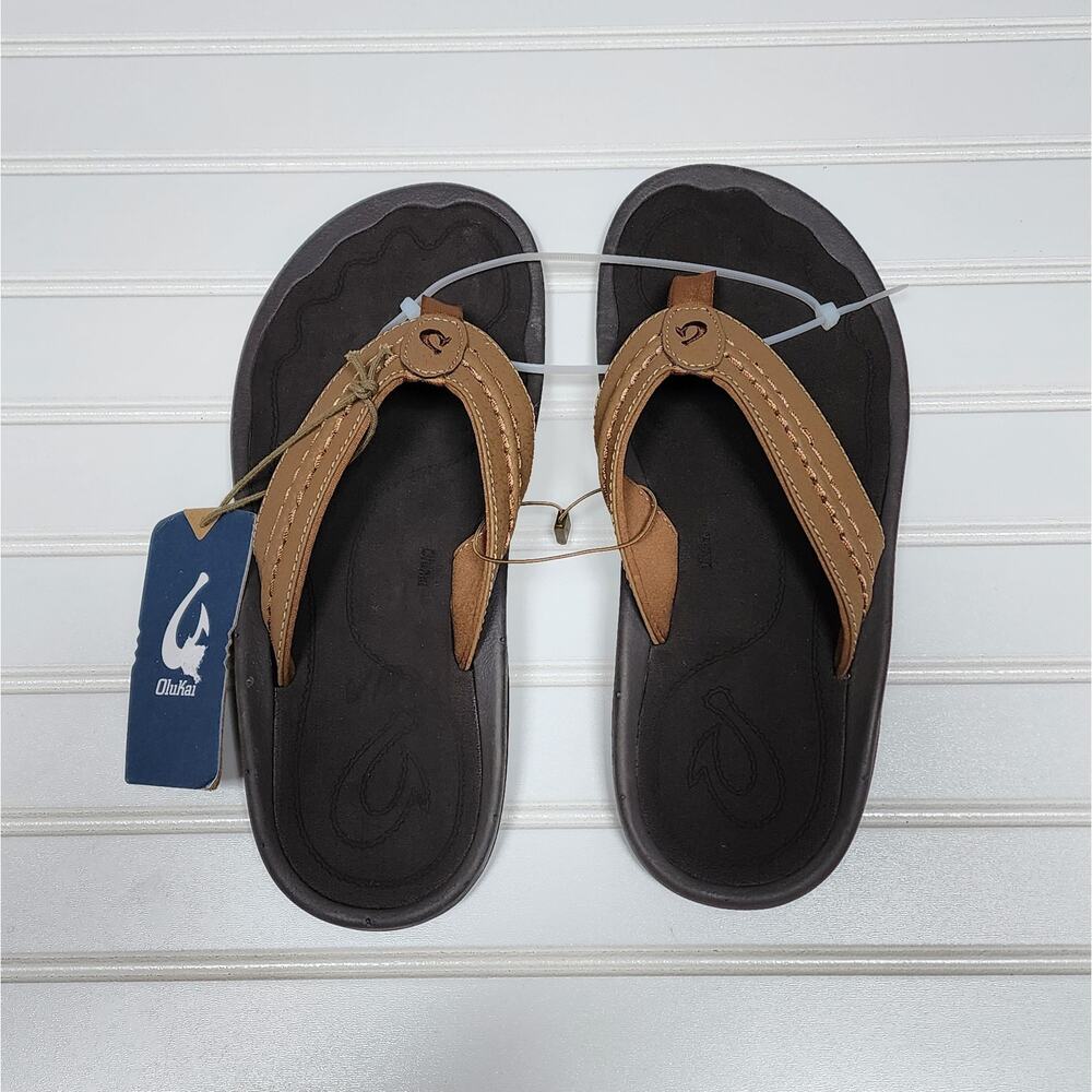 NWT Olukai Hokua Men's Beach Flip Flop Sandals - Picture 2 of 10